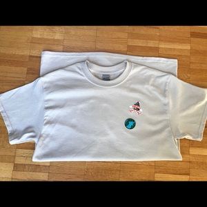 Custom designed outer space gray shirt